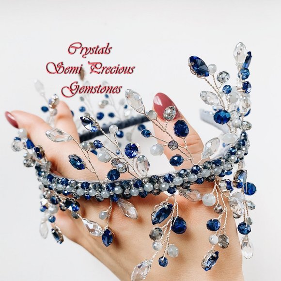 Crystal & Semi Precious Jewelry Necklaces, Bracelets, Pendants, Rings, Earrings